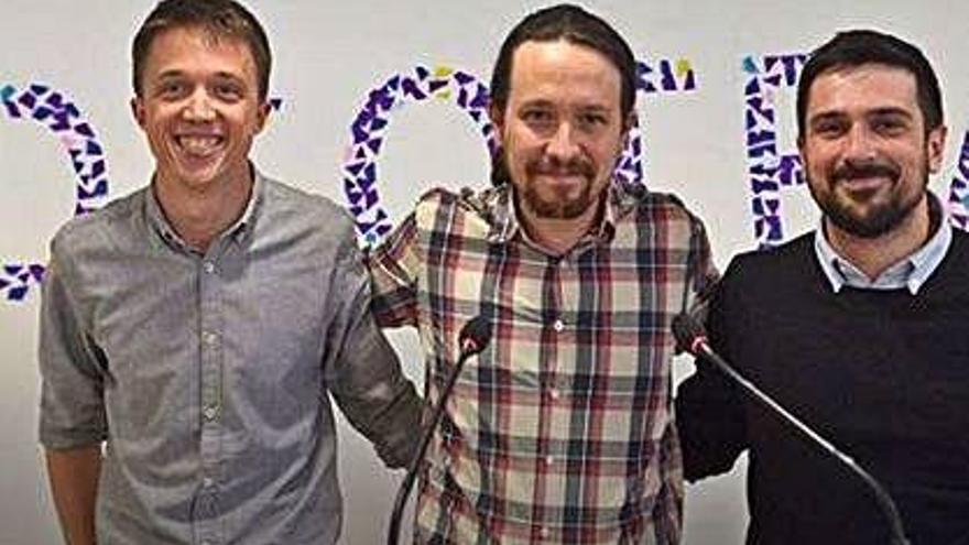 Íñigo Errejón, Pablo Iglesias i Ramón Espinar: ara seria impossible