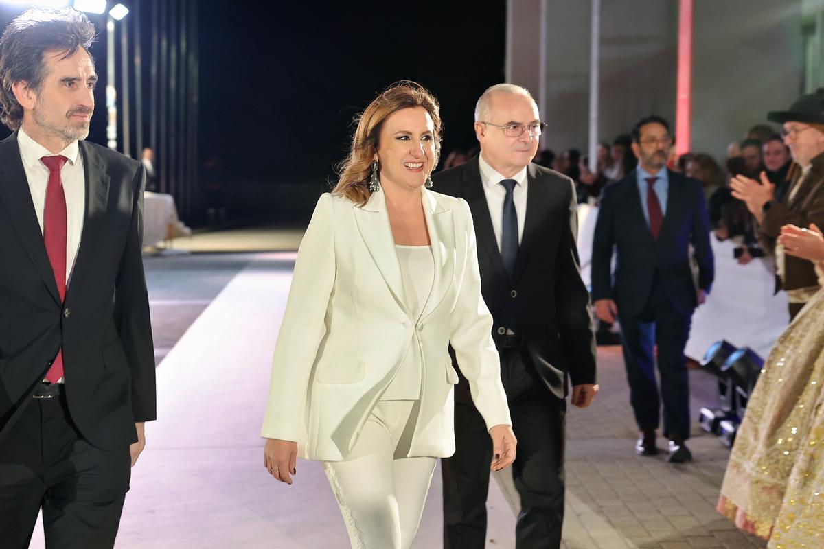 Catalá, a su llegada al Palau