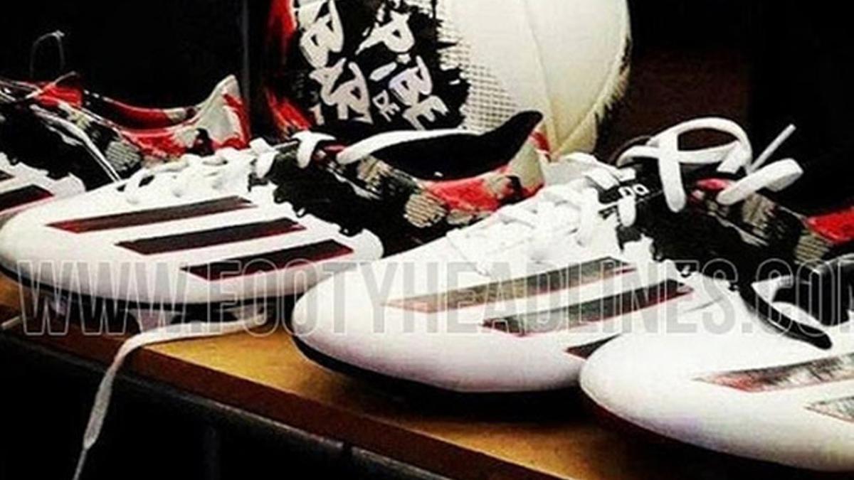 Estas son la snuevas botas de Messi