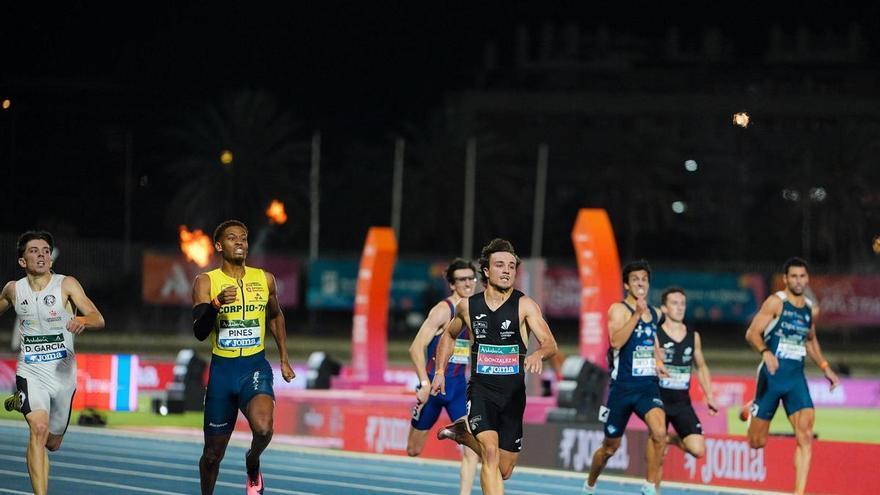 Manu Bea, sexto en la final del 400 en los campeonatos de España de atletismo