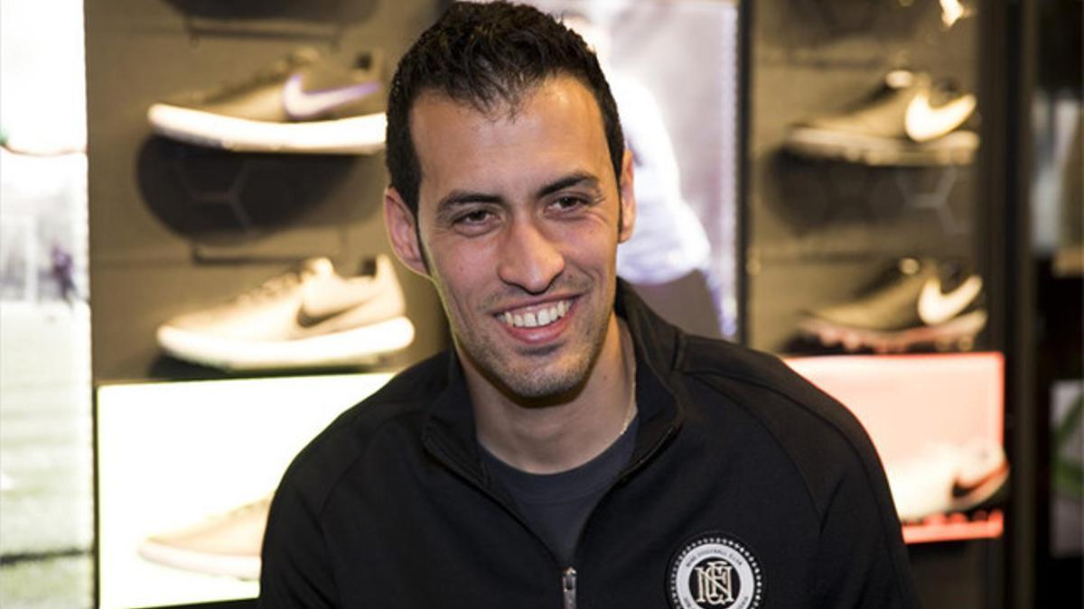 Sergio Busquets, centrocampista del FC Barcelona