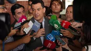 Moreno afirma que Junta "revisará" obras estatales afectadas por presuntas "mordidas" en Andalucía