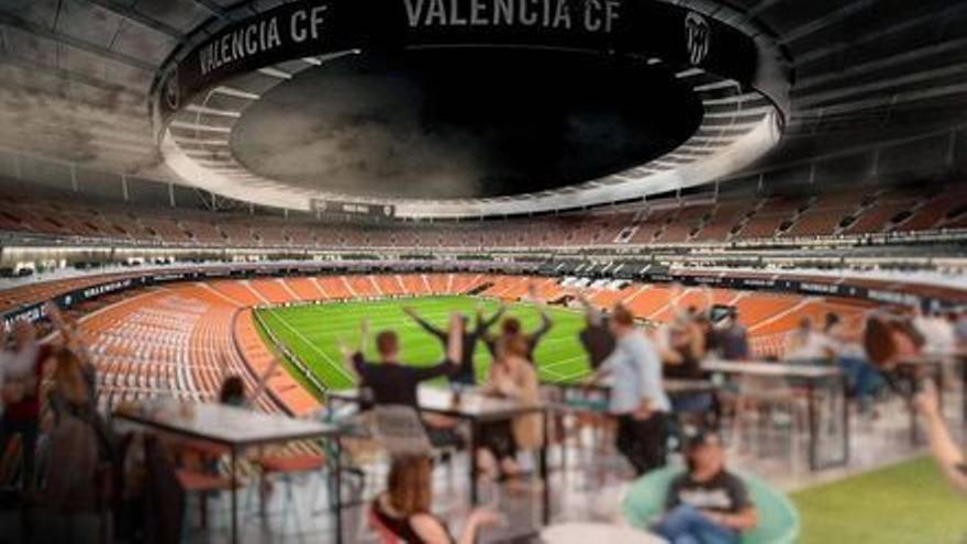El Valencia CF explicará el proyecto del nuevo estadio este jueves