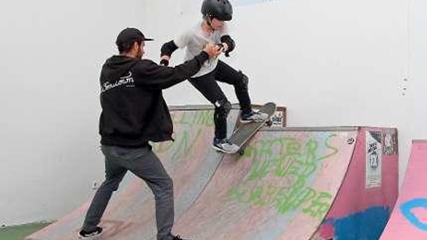 Skatepark de la Feira da Xuventude. // Bernabé/J.C.A.