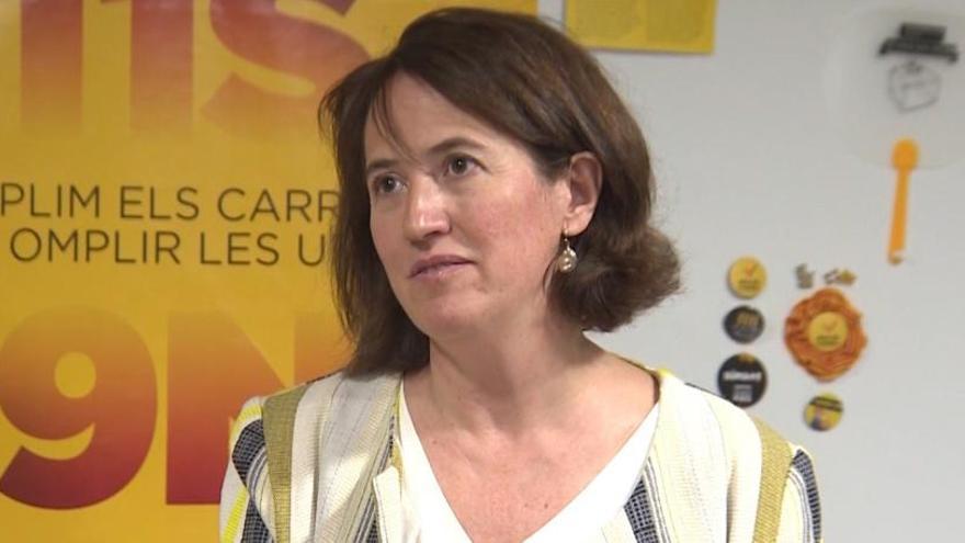 Elisenda Paluzie, presidenta de la ANC.