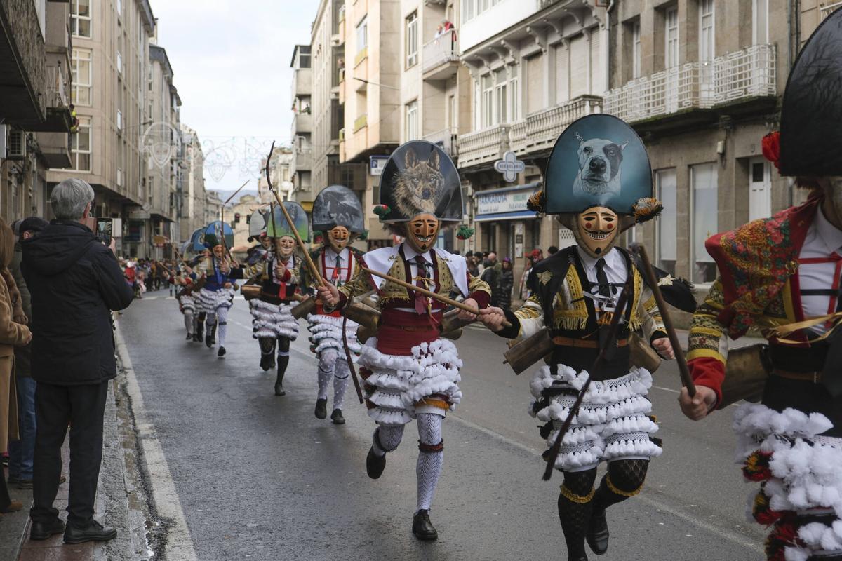 Los cigarróns recorrieron las calles de Verín