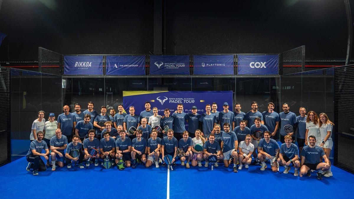 Presentación del circuito de la Rafa Nadal Academy Pádel Tour en EEUU.