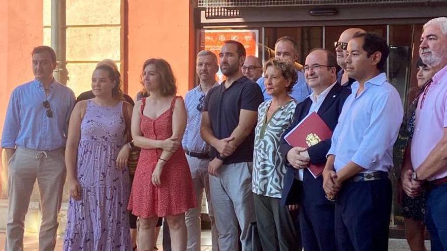 Visita a Palma del ministro Miquel Iceta: «La actividad cultural no solo se centra en grandes ciudades como Madrid»