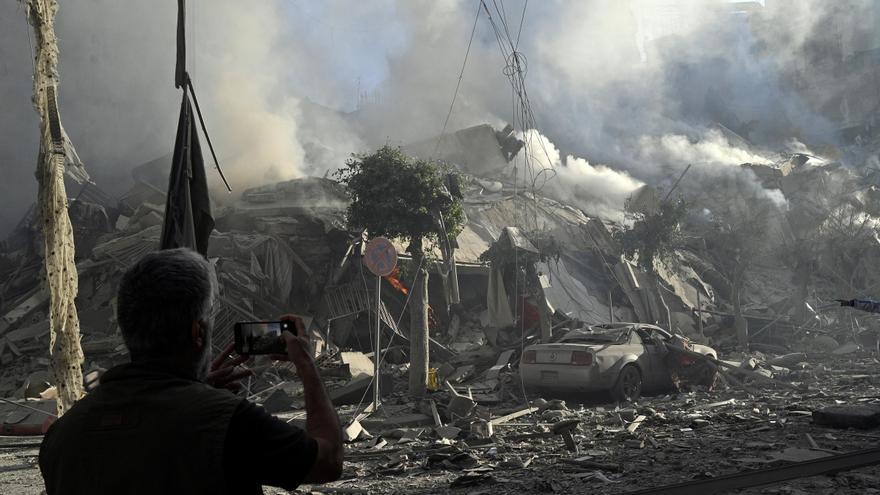 Los bombardeos israelíes sacuden Beirut, Gaza, Cisjordania y la frontera entre Líbano y Siria
