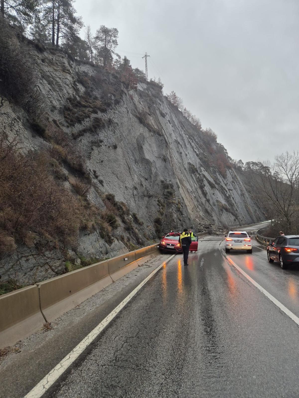El tram de la N-260 a Sant Joan de les Abadesses on ERC reclama actuacions urgents