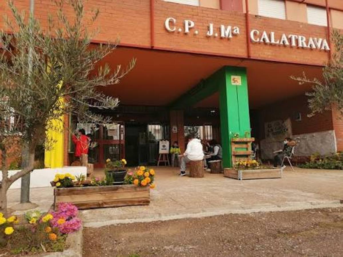 Colegio público José María de Calatrava, en la barriada de Bellavista de Mérida.