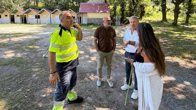Óscar Durán visitó Sabucedo para analizar las modificaciones previstas. | CEDIDA