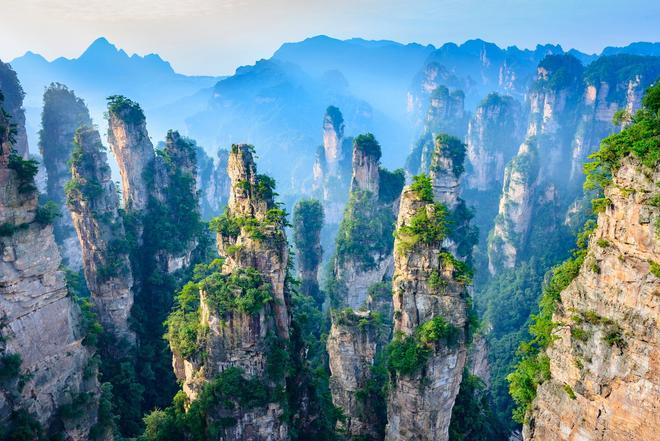 Parque Nacional de Zhangjiajie, China