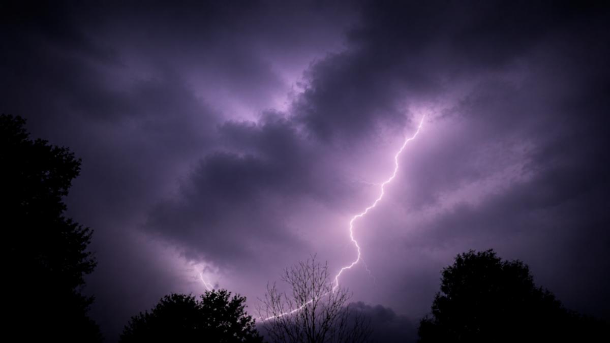Tormenta en Santiago de Compostela