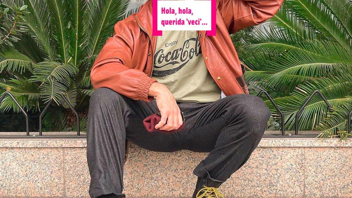 Miguel Ángel Silvestre posa para Instagram con chaqueta de cuero, gorra y gafas de sol retro