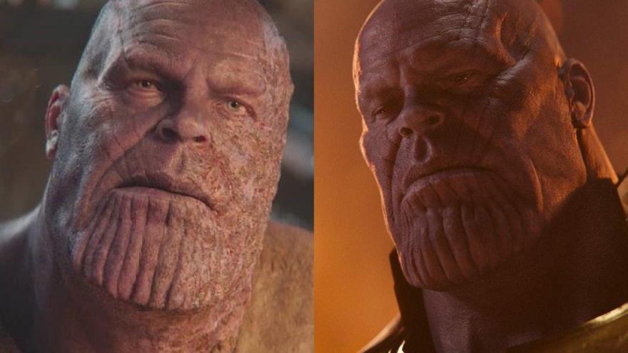 Thanos, el villano principal de Infinity War y Endgame.