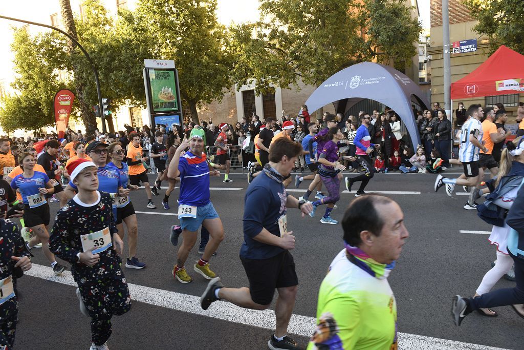 La San Silvestre 2025 en Murcia, en fotografías