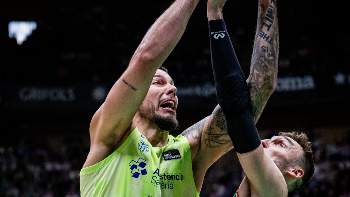 Willy Hernangómez, este domingo en Badalona