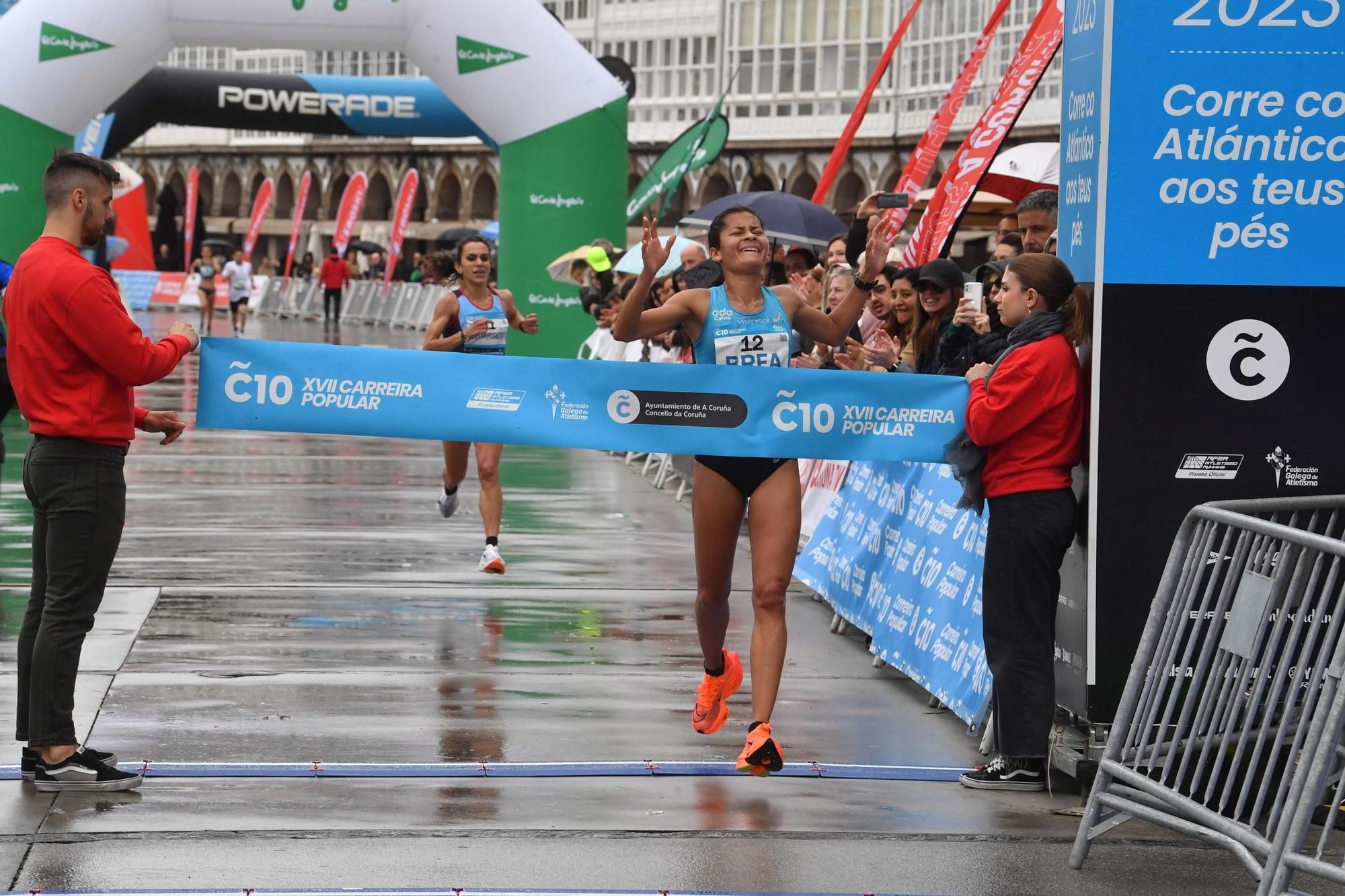 Carrera popular Coruña10: 2.186 corredores cruzaron la línea de meta
