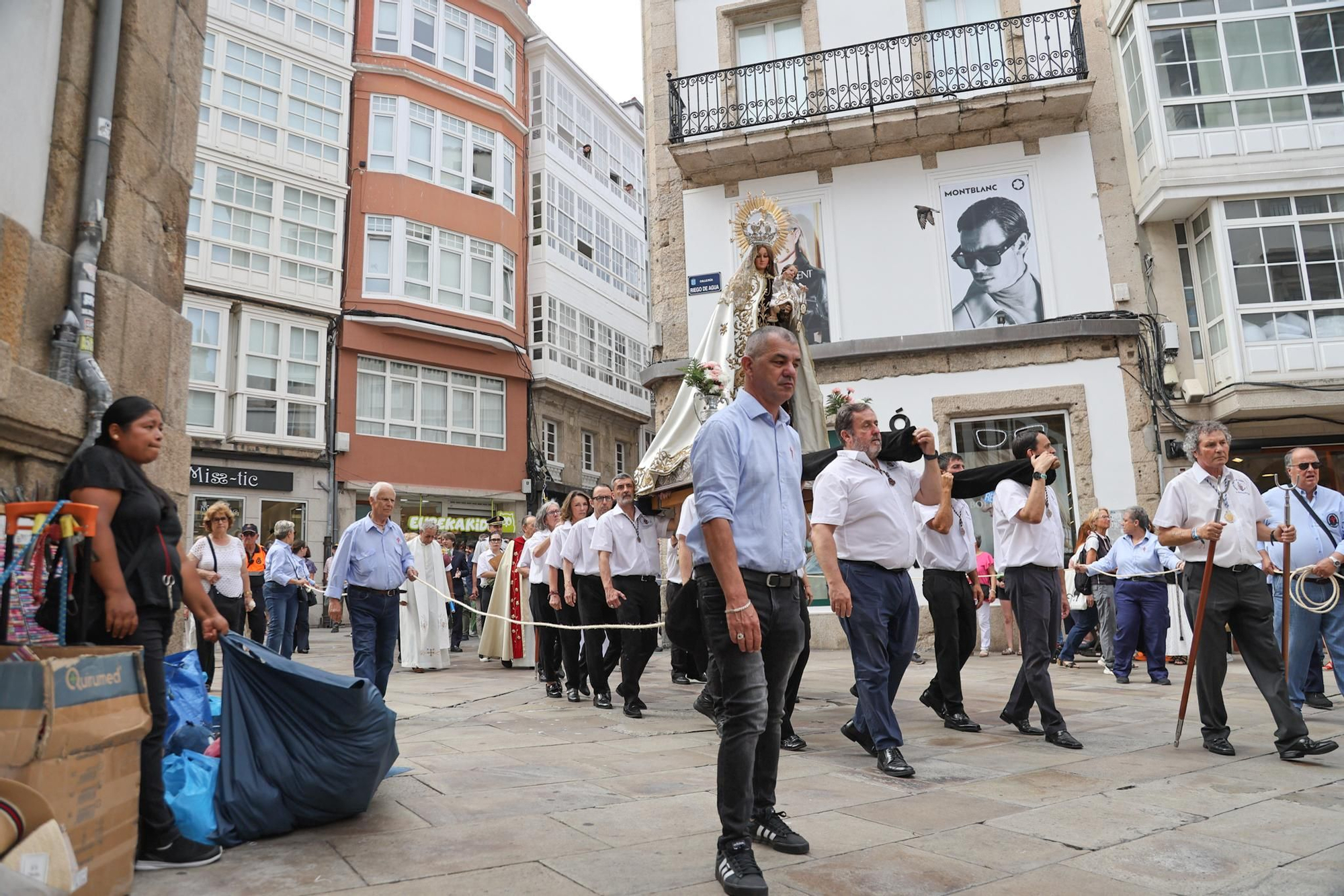 Procesión de la Virgen del Carmen en A Coruña