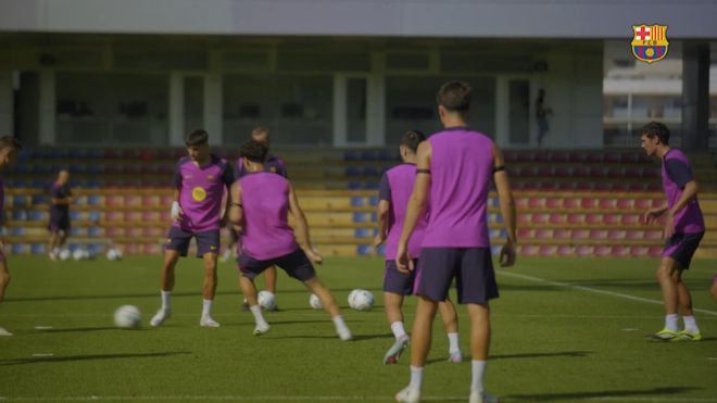 El Barça completa una nueva sesión de trabajo