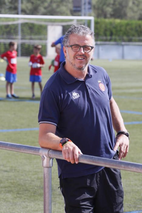 Jordi Guerrero al campus del Girona FC