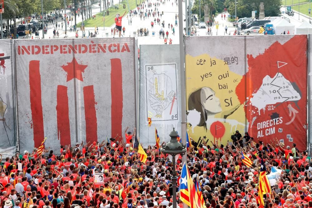 Les millors imatges de la Diada 2018