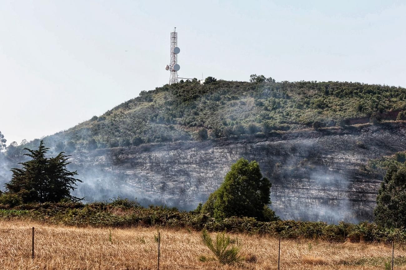 Incendio en La Laguna