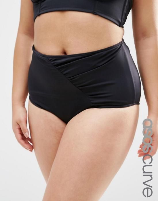 Braguita de bikini de talle alto con refuerzo y diseño cruzado en la parte delantera Mix & Match16,99 €