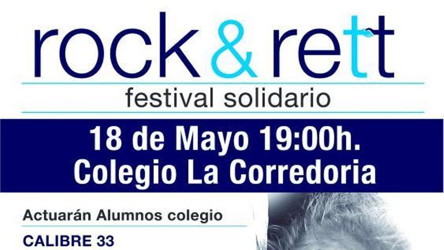 Julia Fernández, en el cartel del festival Rock&amp;Rett.