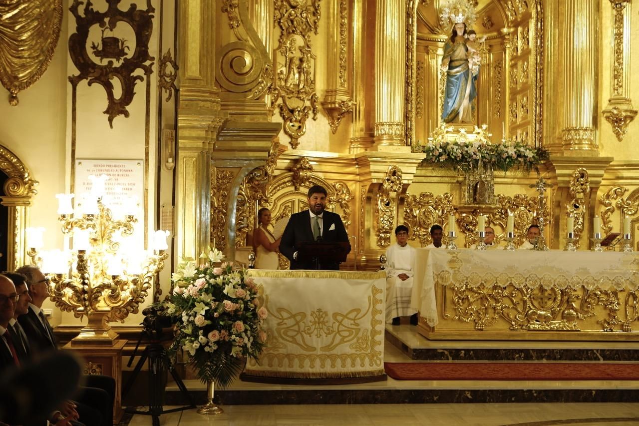 Así ha sido el nombramiento de Fernando López Miras como Mayordomo de Honor del Paso Blanco de Lorca