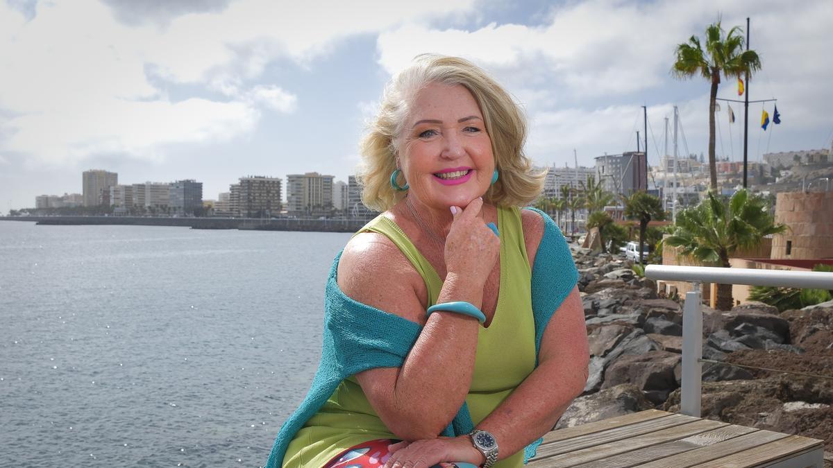 Lotta Karlefeldt en el Muelle Deportivo.