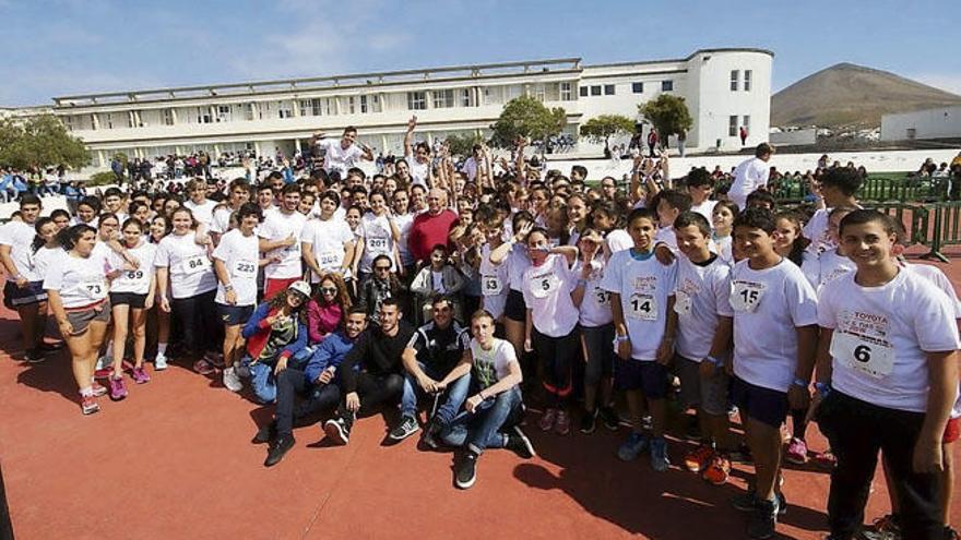 Carrera solidaria del IES Tías