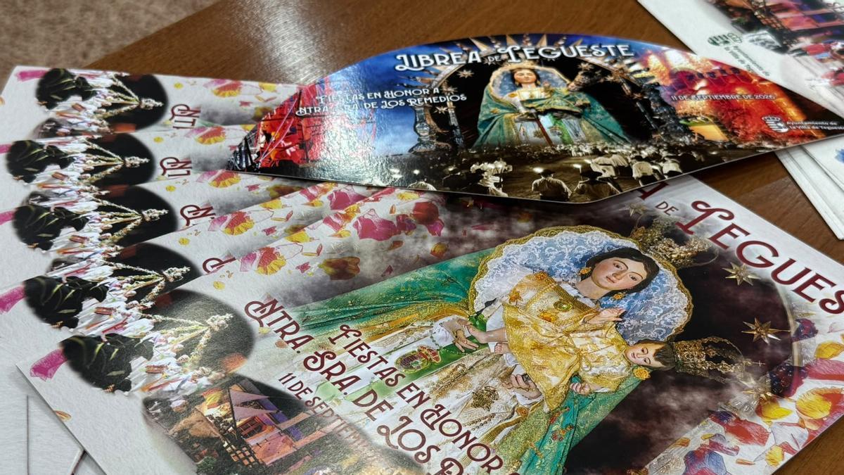 Cartel y programa Fiestas Los Remedios y Librea Tegueste 2026.