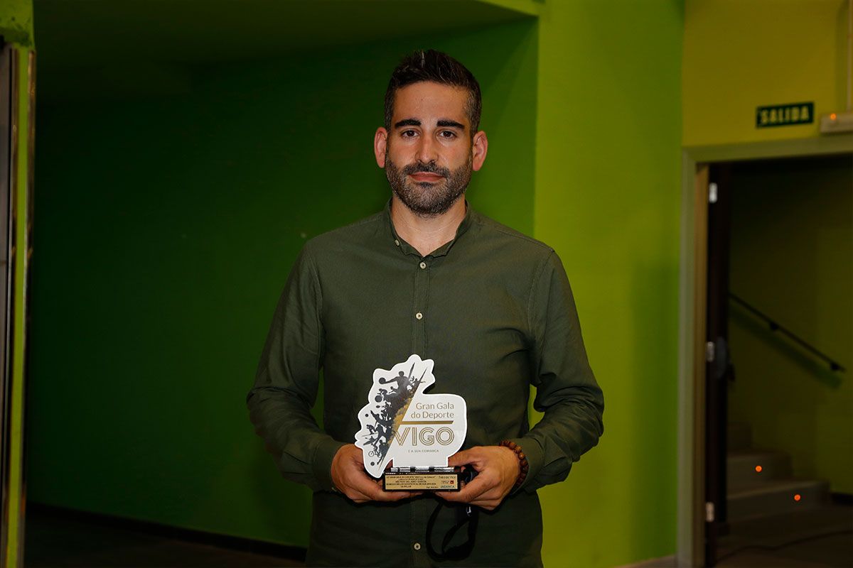 Héctor del Amo, premiado en billar