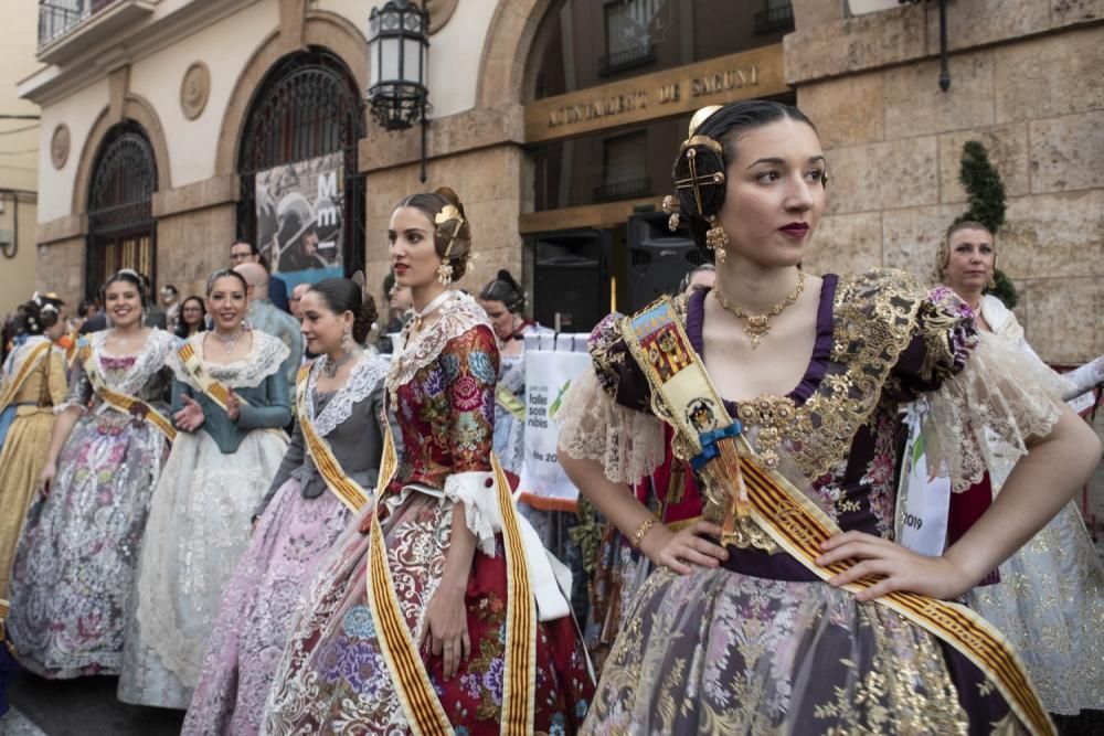 Premios a los monumentos falleros de Sagunt