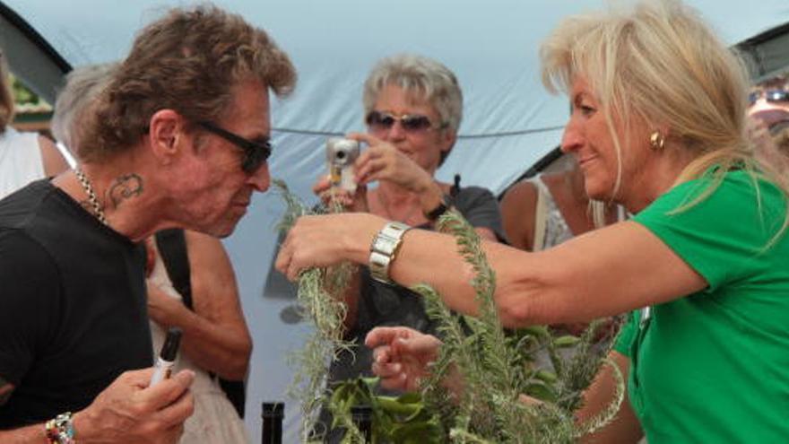 Peter Maffay im Jahr 2014 auf der Finca Can Sureda