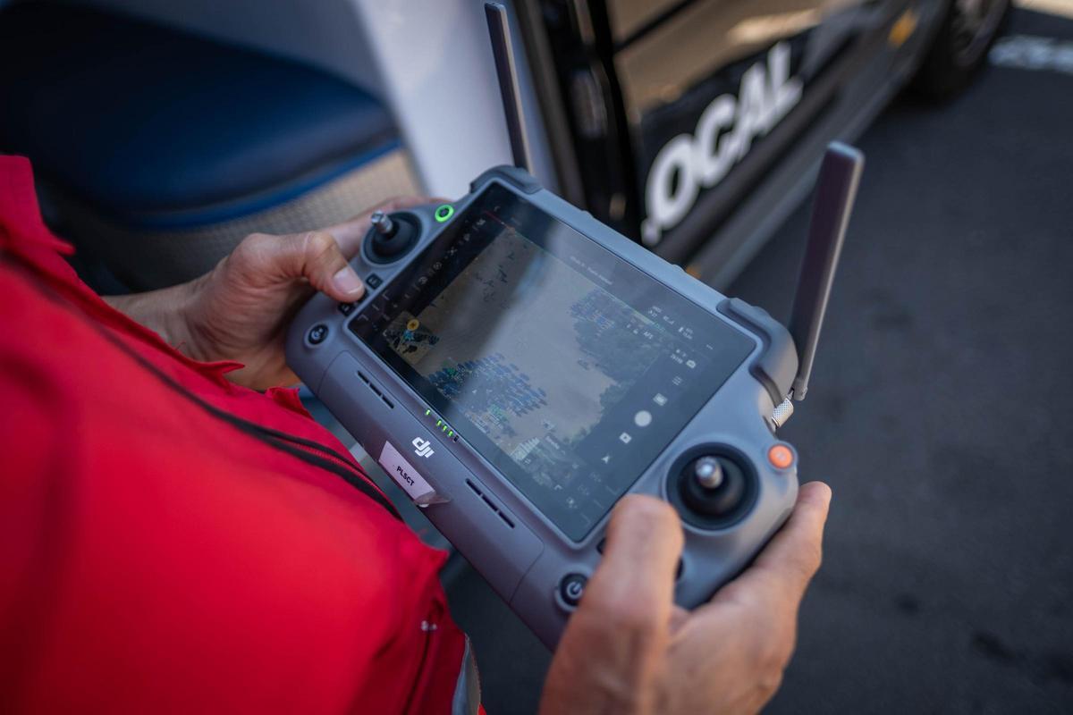 Drones de la Policía de Santa Cruz