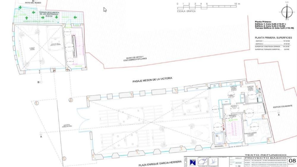 Cesión del solar para construir la casa hermandad de Fusionadas.