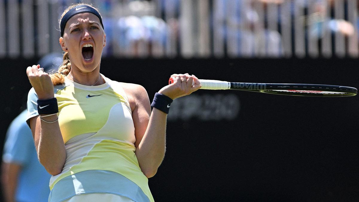 Kvitova, campeona en Eastbourne