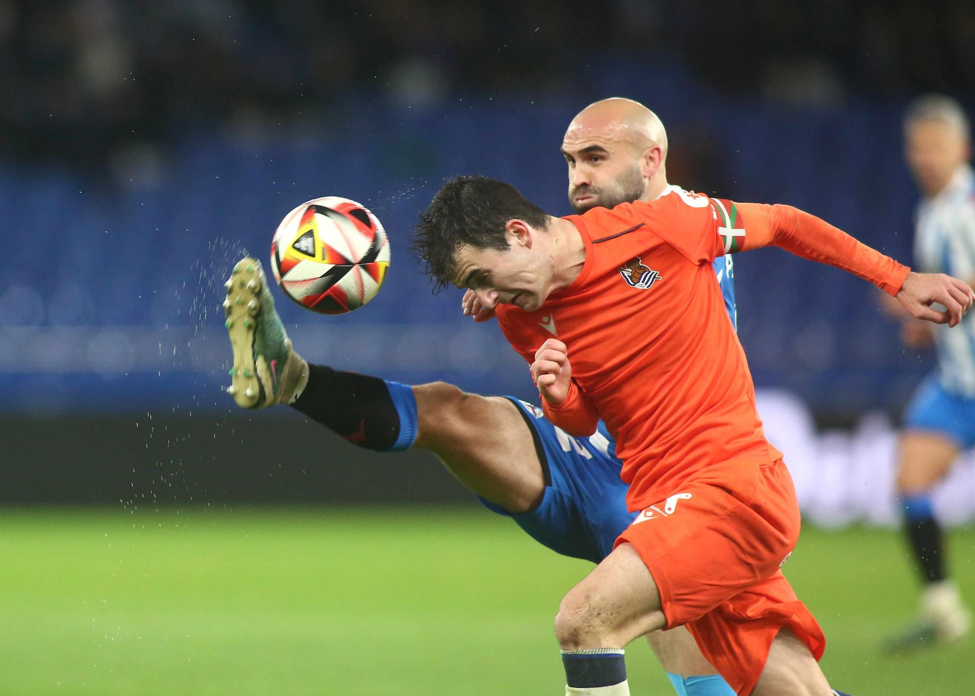 El Dépor gana en Riazor con doblete de Lucas a la Real Sociedad B (2-1)