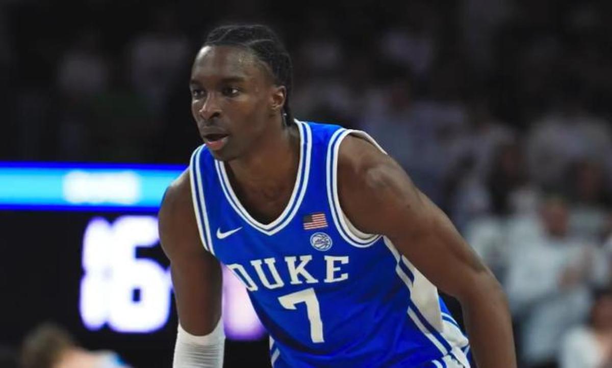 Dame Sarr, en un partido con Duke