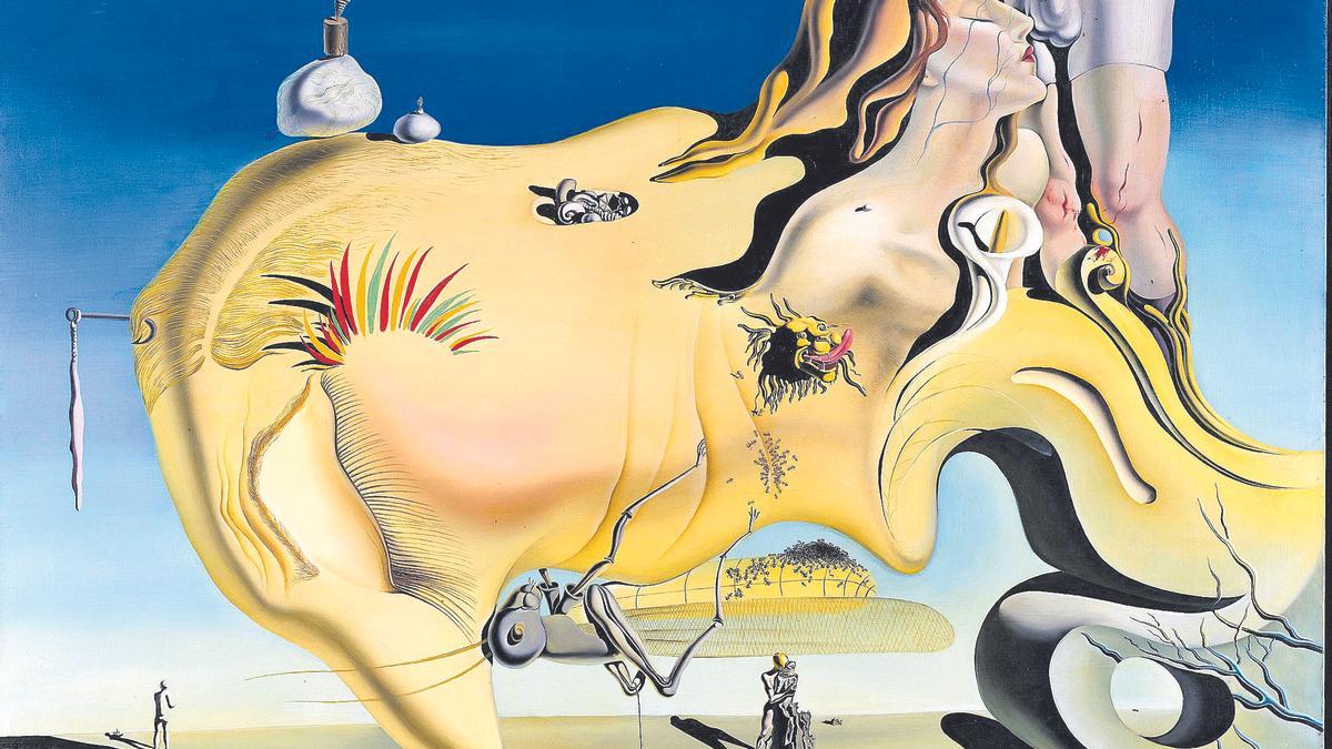 En el diván de Salvador Dalí