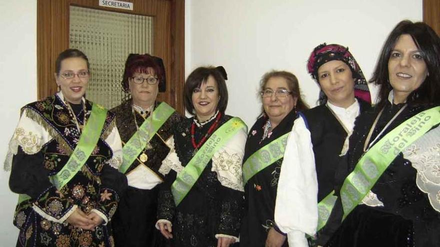 Las mayordomas de Moraleja del Vino.