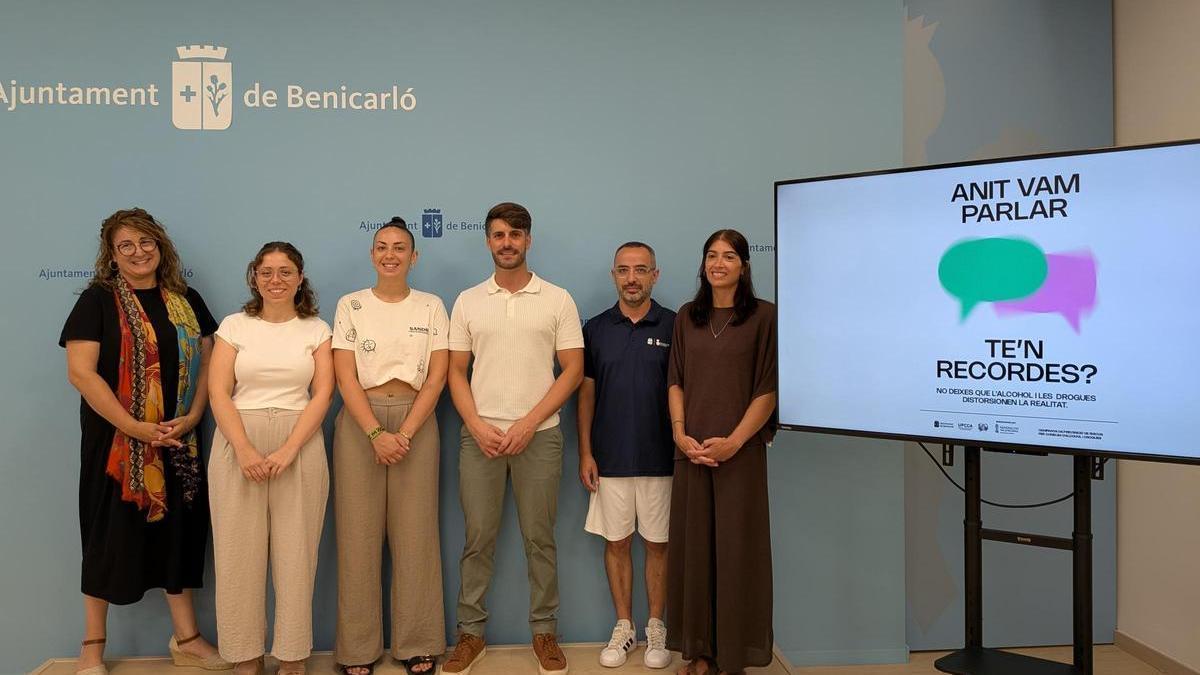 El concejal de Servicios Sociales y Políticas Inclusivas de Benicarló, Carlos Delshorts, ha presentado las dos campañas preventivas.