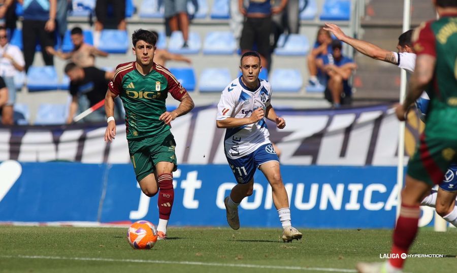 Así fue el partido entre el Oviedo y el Tenerife