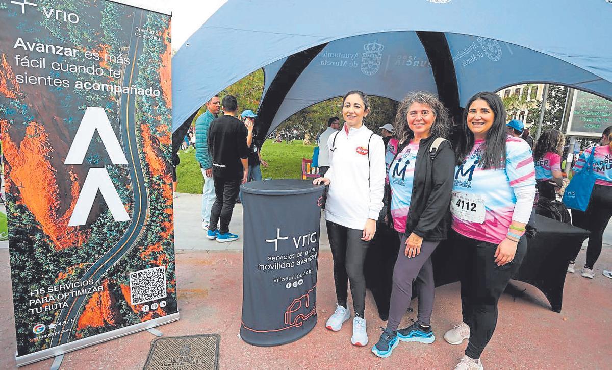 Los patrocinadores de la XI Carrera de la Mujer.