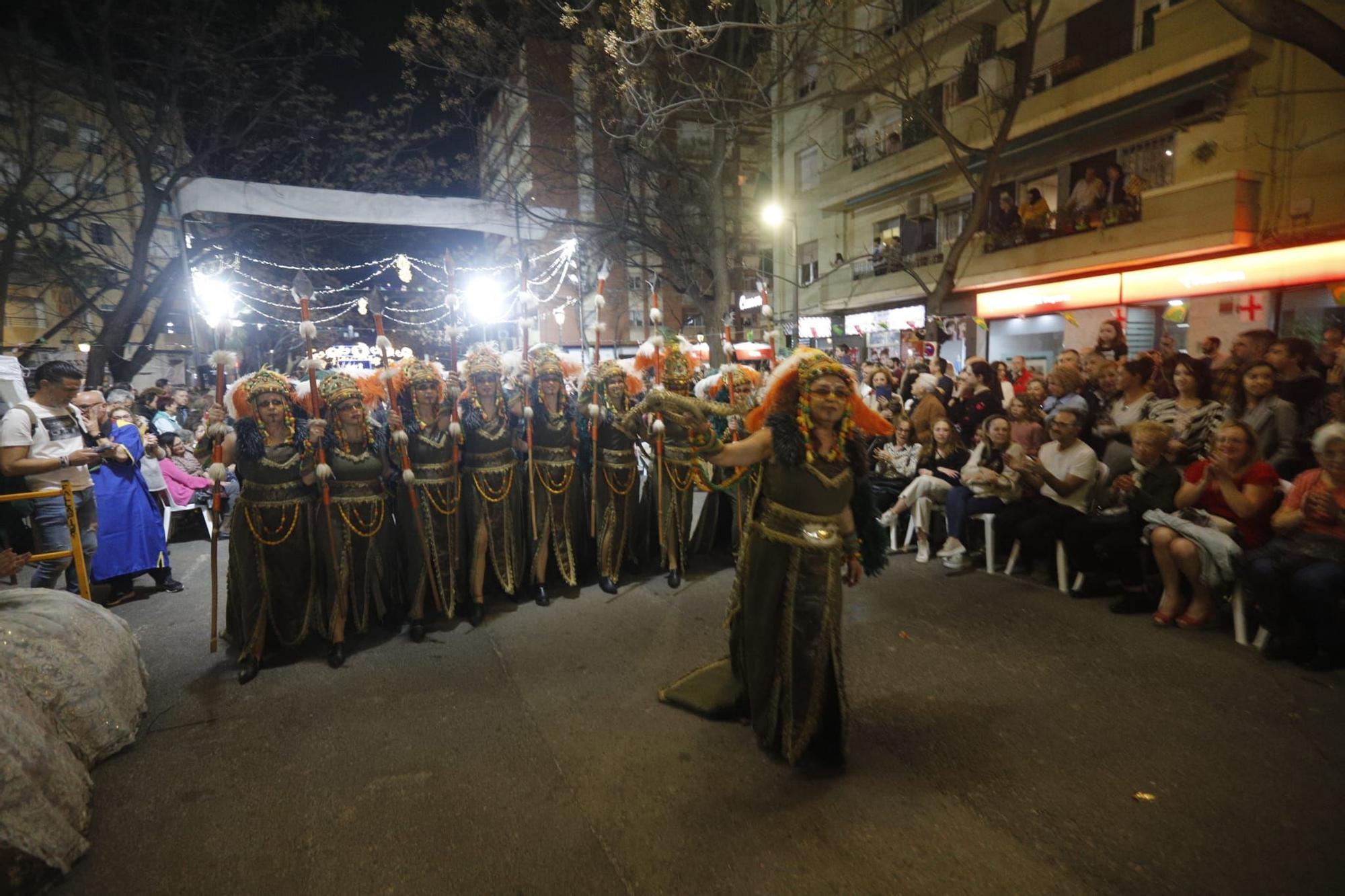 Así fue la Entrada Mora y Cristiana de la falla Pío XI-Fontanars