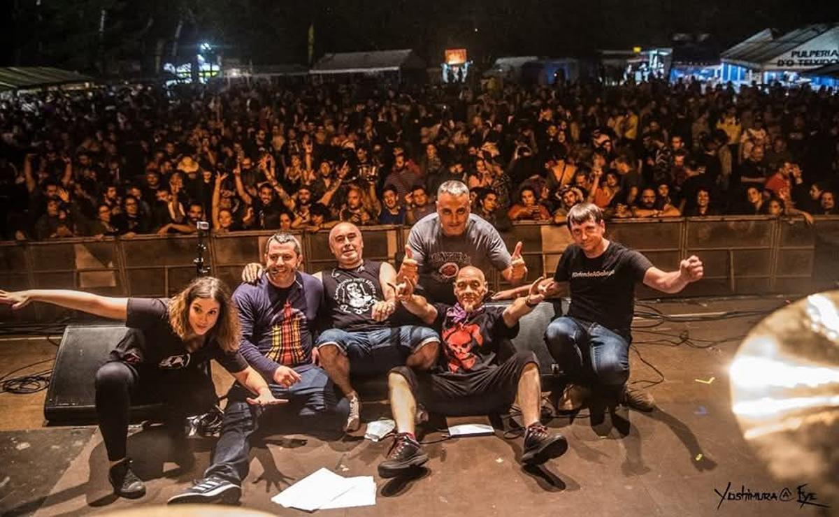 Zënzar durante unha actuación en xuño do ano pasado.