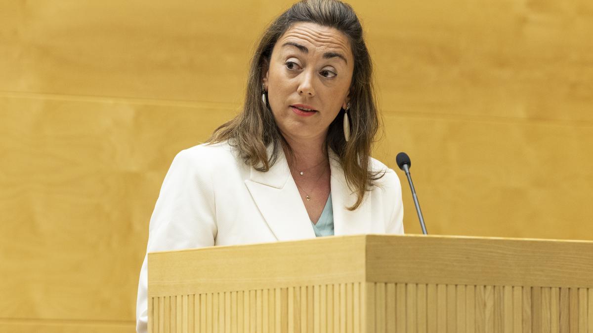 La consejera María González en una foto de archivo.